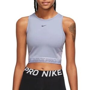 NWT Nike Women's Pro Dri-FIT Femme Cropped
Tank Top
Size Large